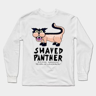 SHAVED PANTHER Long Sleeve T-Shirt